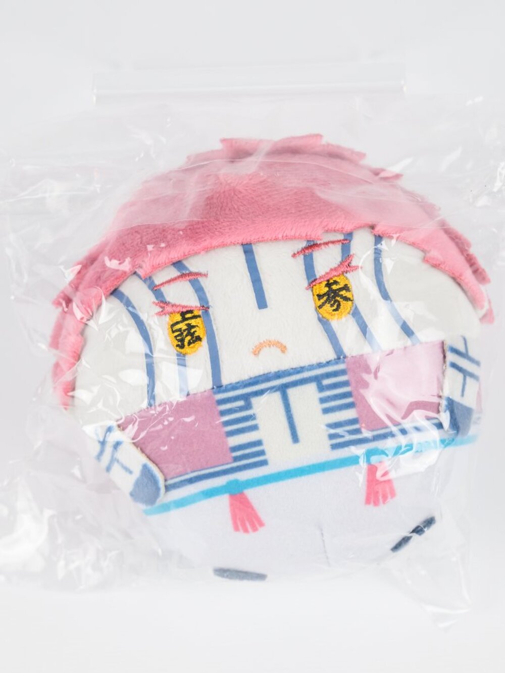 Demon Slayer Akaza Fuwa Kororin 4 Plush Mascot Keychain Kimetsu no Yaiba Japan
